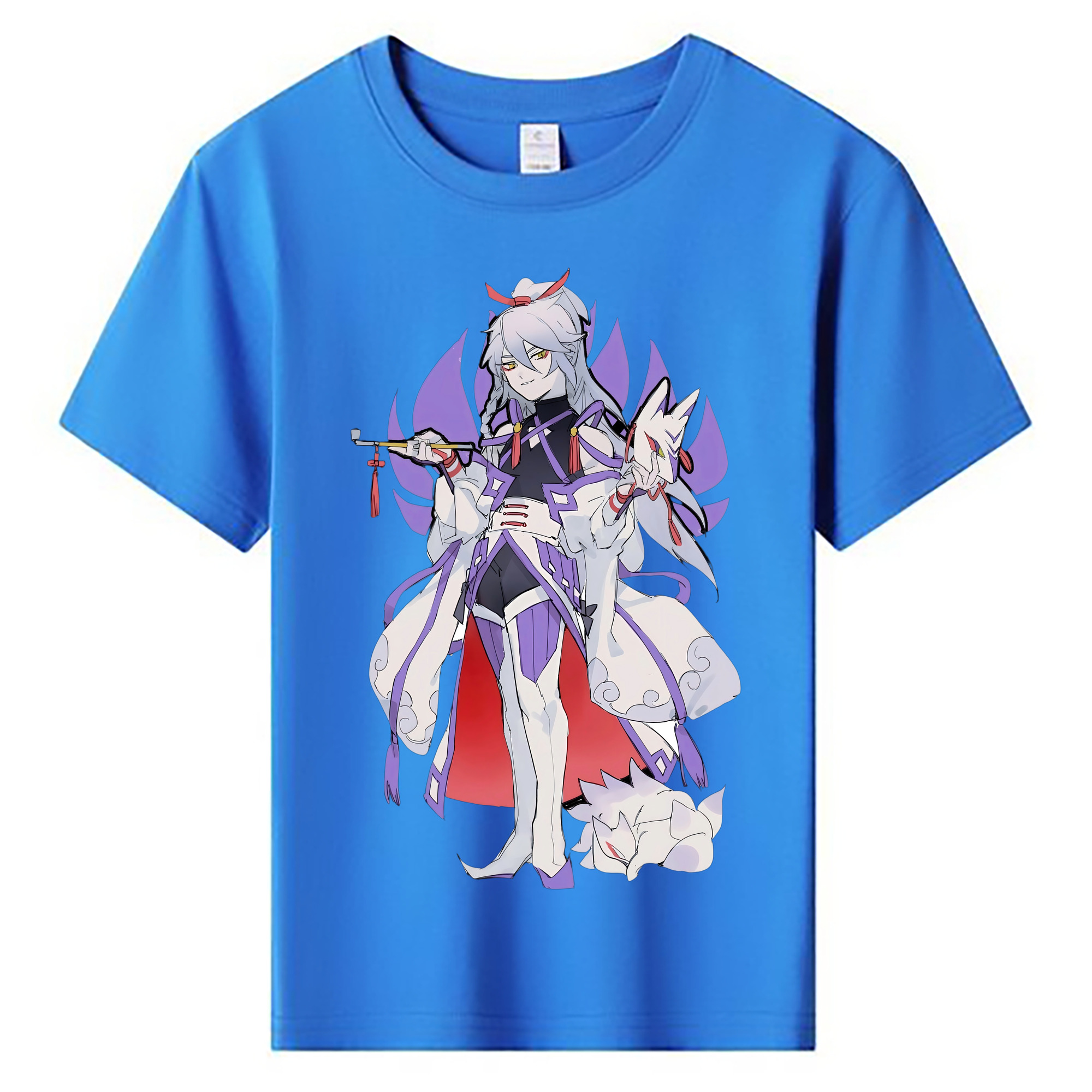 （画像用） 妖怪ウォッチ Yo-kai Watch 綿100％キッズTシャツ（フロントプリント）